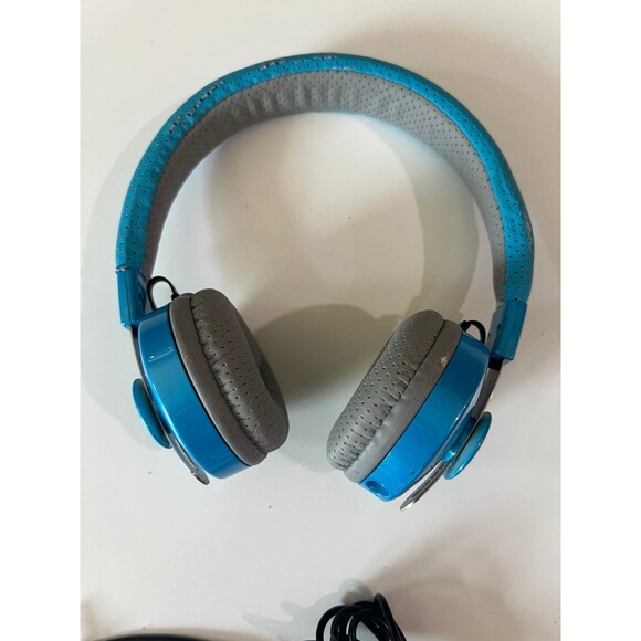 LilGadgets Childrens Bluetooth On Ear Blue Child Headphones 12hr Kid Playtime - Picture 3 of 6